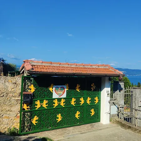 Casa Con Giardino E Vista Mare Tatil Evi